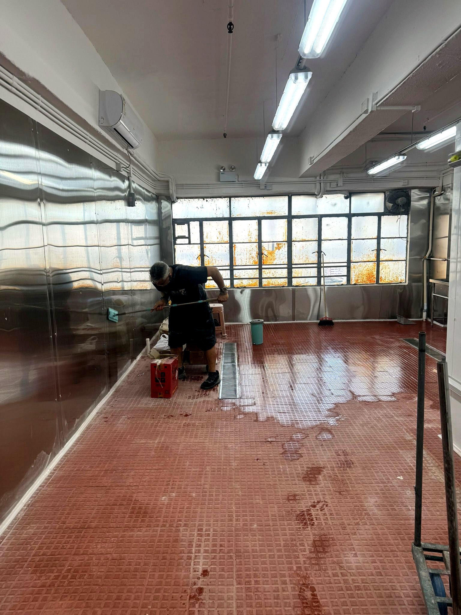 商業裝修現場