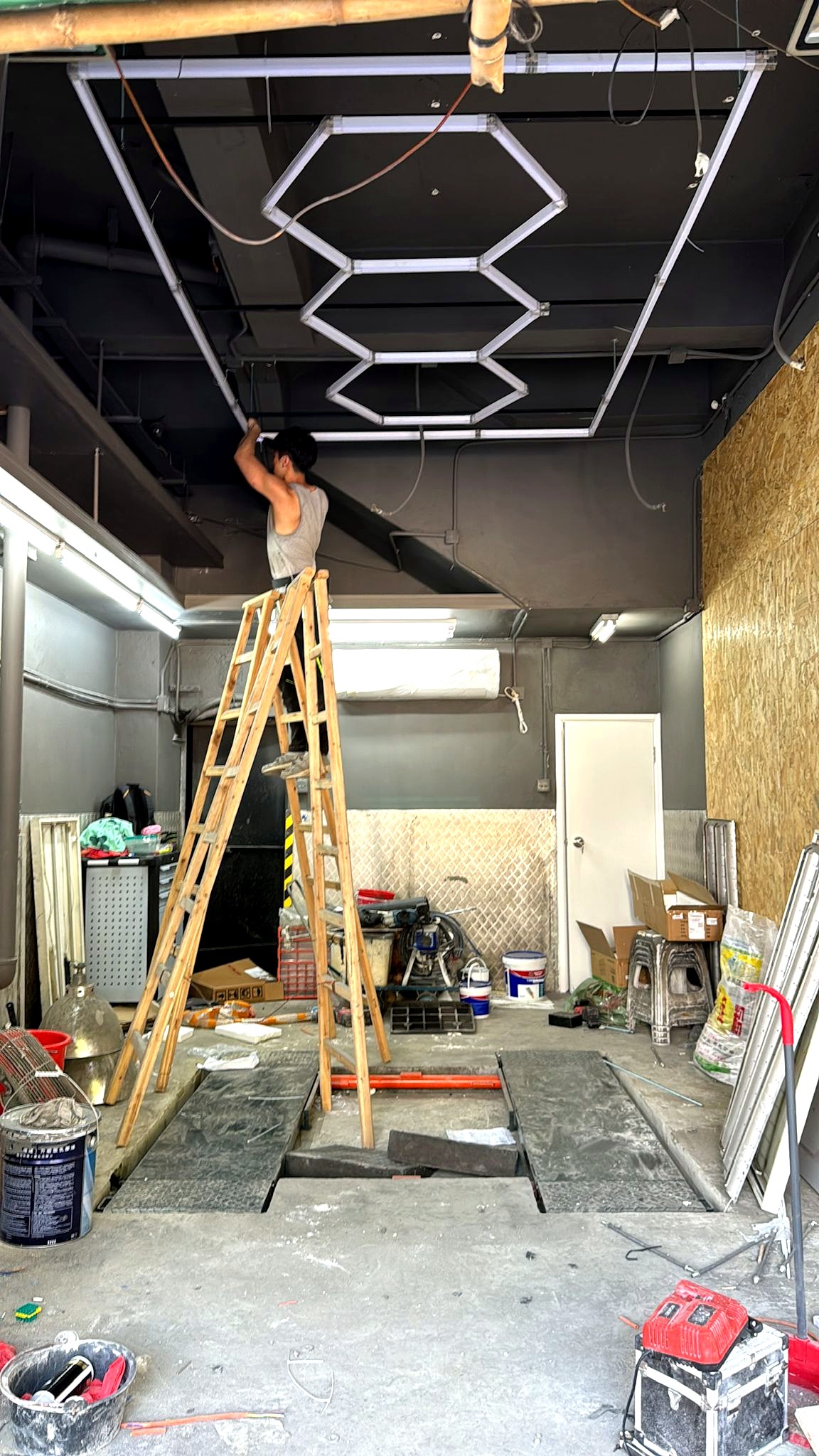 配電箱安裝工程現場